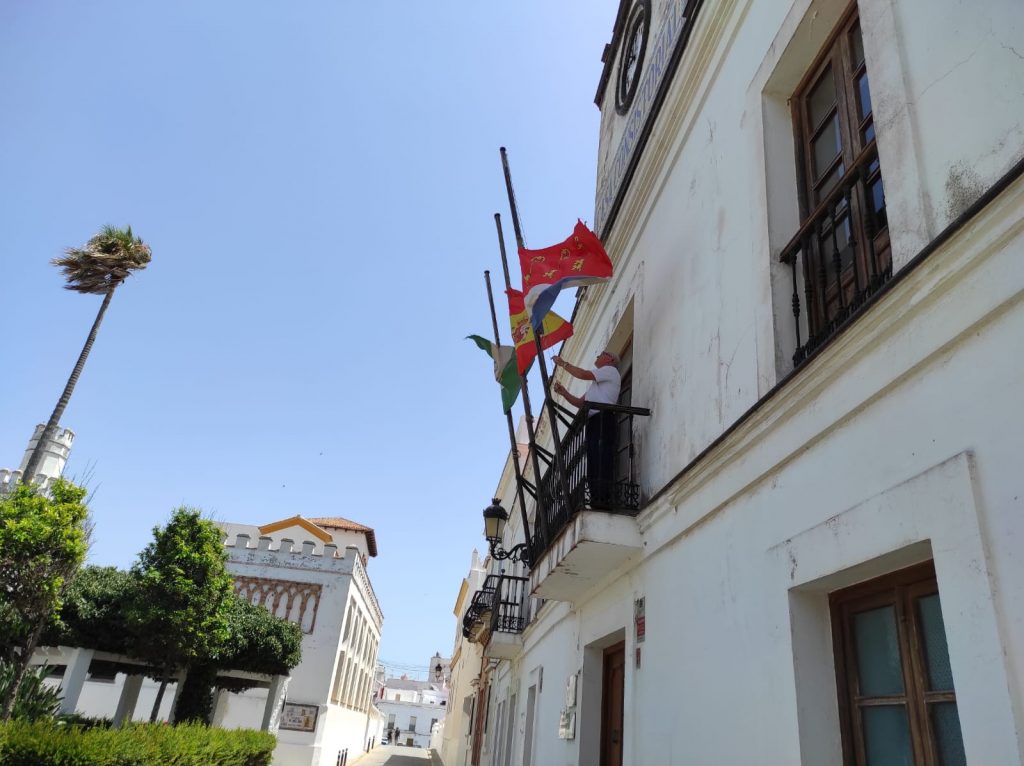 Mástil + Bandera Señalización Mochila Estanca Tabla Pesca Subea